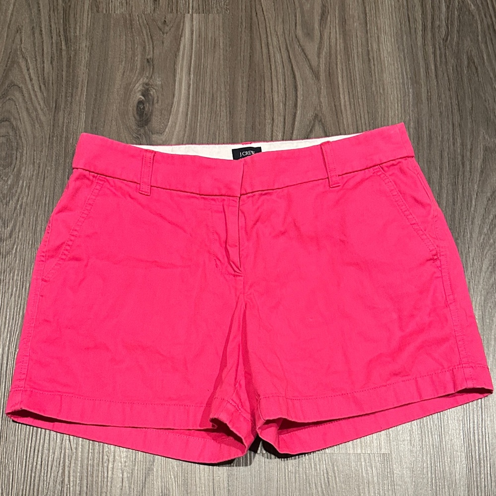 🔥 3/$10 BUNDLE DEAL! 🔥 J. Crew Bright Pink Chino shorts